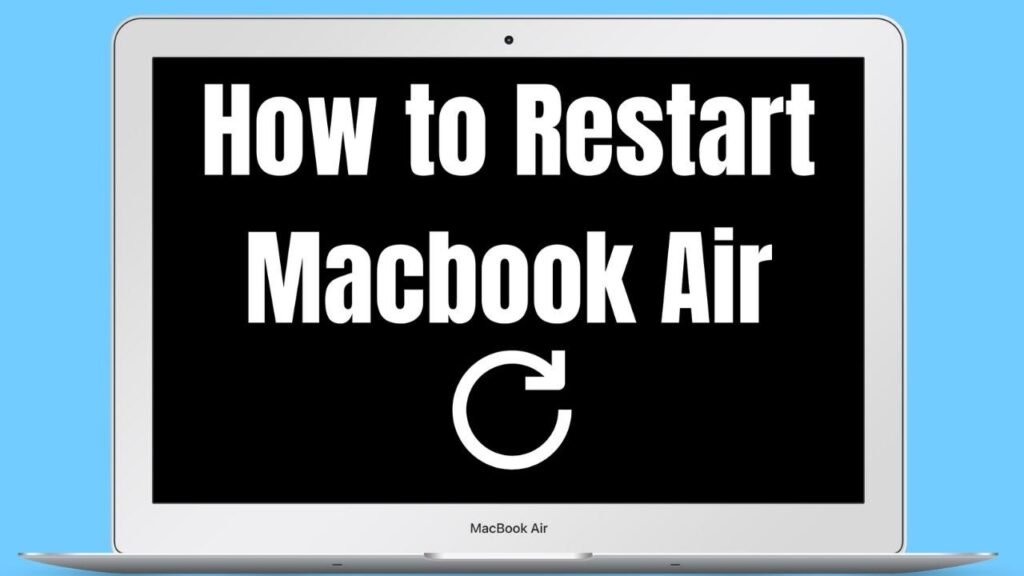 how to restart macbook