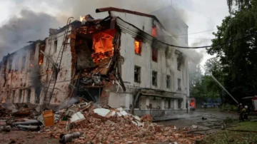 Biggest Drone Strike in Ukraine Hits Second City Overnight