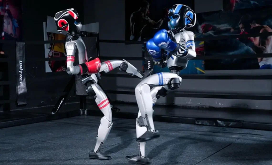 Robots step into the ring