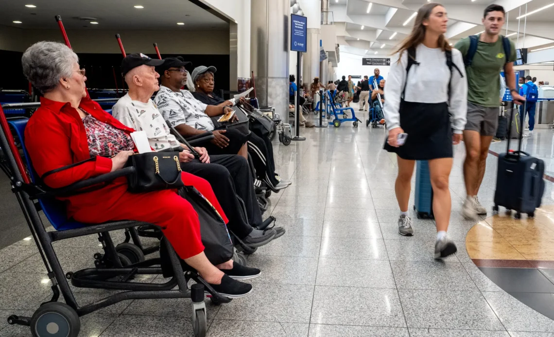 travelers with wheelchairs